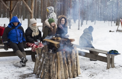 Пикник в лесу в деревне Мандроги: отдых на природе с городским комфортом | Мандроги Удивительная Деревня в Ленинградской области