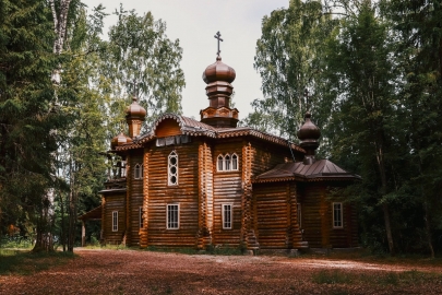 Церковь Пророка Елисея в Деревне Мандроги | Мандроги Удивительная Деревня в Ленинградской области